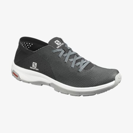Zapatillas Trekking Salomon TECH LITE Hombre Negras (ES-DWAM)